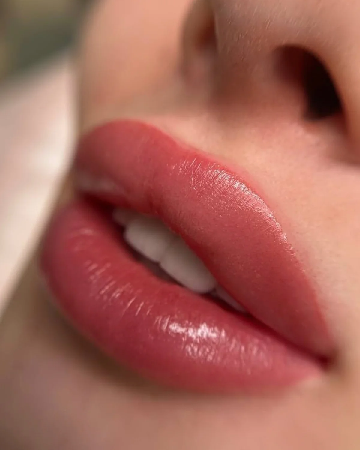 Lip Blush Korrektur Ergebnis